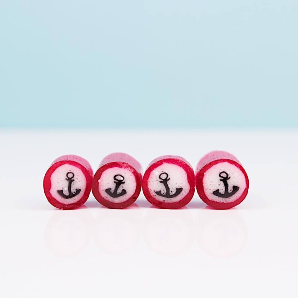 Bonbons mit Anker-Motiv