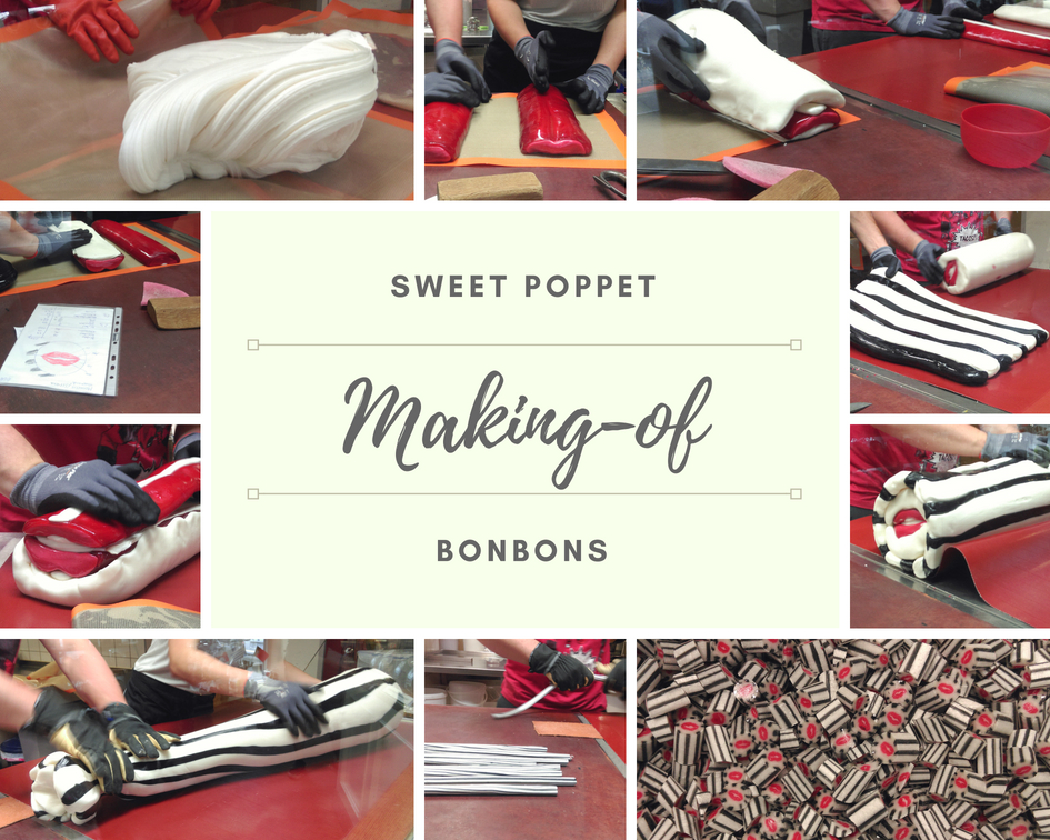 Herstellung Sweet Poppet Bonbons