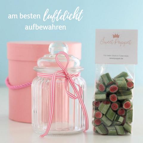 Sweet Poppet Tipp Bonbons am besten luftdicht aufbewahren