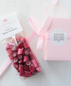 Himbeer-Bonbons 125g als Geschenkidee